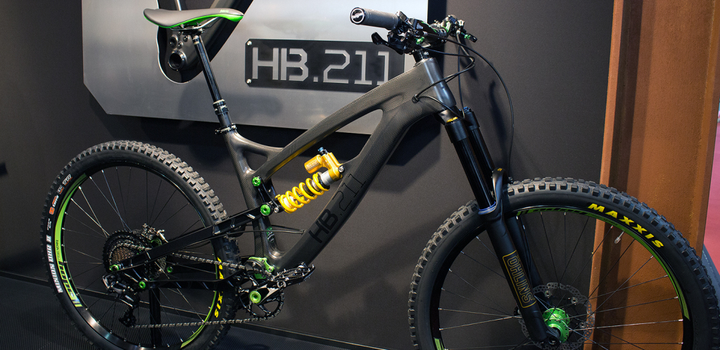 Hope HB 211: Neuster Prototyp des Carbon-Enduros "Made in UK" [Eurobike 2016]